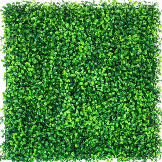 VV-MLCRZZWQ-20X20 16PC 400D - Weather-Proof 400-D Grid Artificial Boxwood Panels