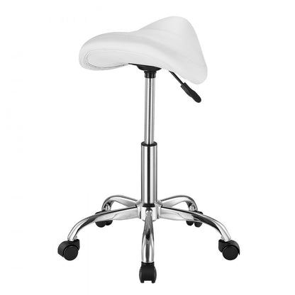 MST003-3W - Ergonomic Height Adjustable Saddle Stool, 14.8" x 14.1"