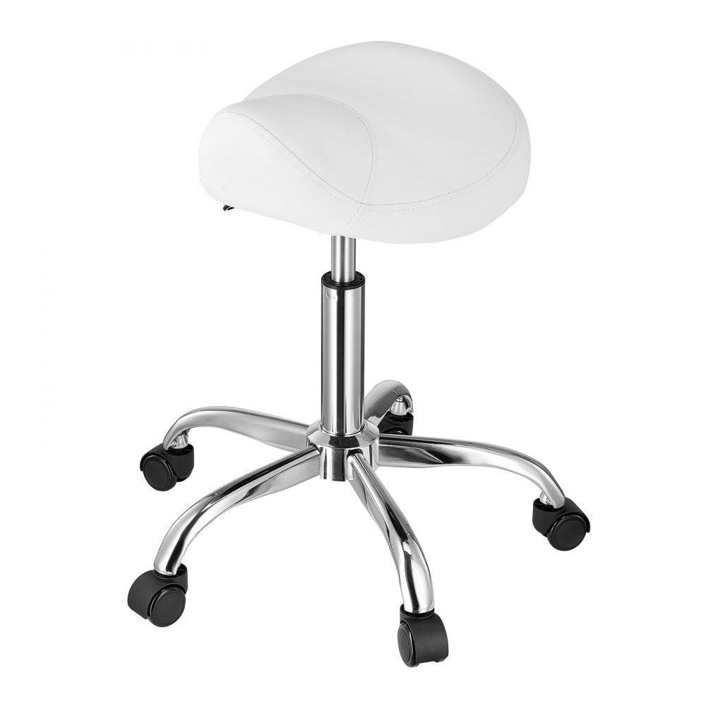 MST003-3W - Ergonomic Height Adjustable Saddle Stool, 14.8" x 14.1"