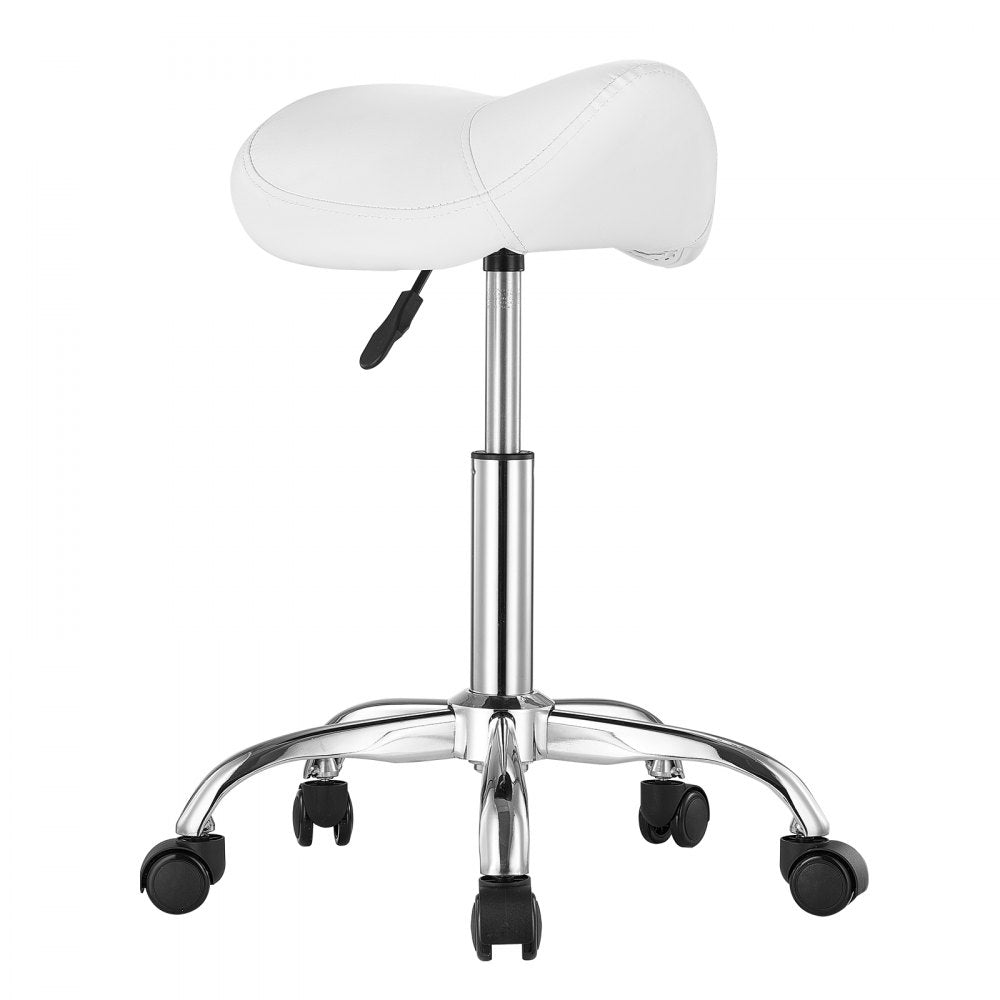 MST003-3W - Ergonomic Height Adjustable Saddle Stool, 14.8" x 14.1"
