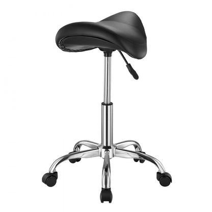 MST003-3B - Ergonomic Saddle Stool with Wheels, 450 lbs Capacity