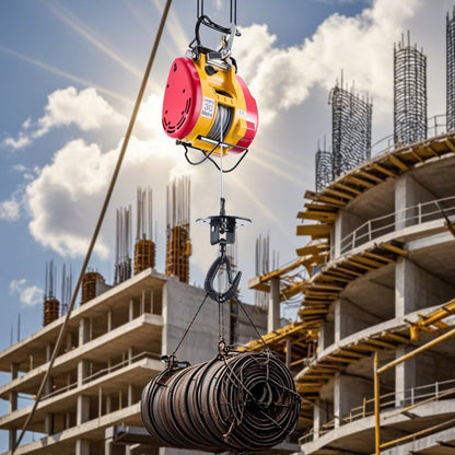 LES-500 - 1100LBS Electric Hoist, 98ft Lift, Wired/Wireless Control