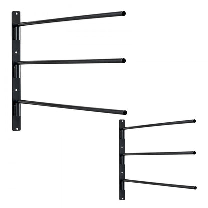 TI-057 - Durable Three-Tier Rotating Saddle Rack for Easy Organization