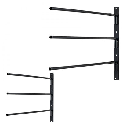 TI-057 - Durable Three-Tier Rotating Saddle Rack for Easy Organization