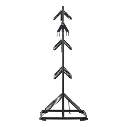 TI-058 - 4-Tier Steel Saddle Rack for English & Western Tack