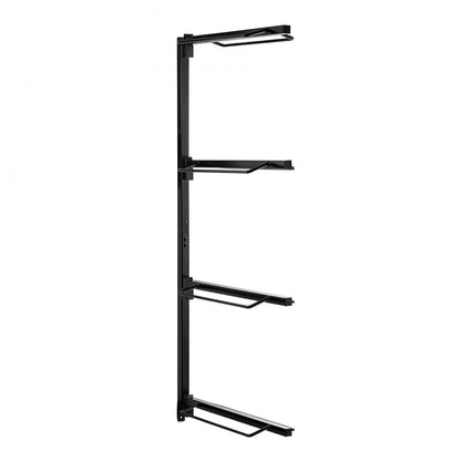 TI-059 - Durable 4-Tier Steel Saddle Rack for All Tack Types