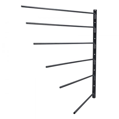 TI-060 - Durable Six-Tier Rotating Saddle Rack for Tack Organization