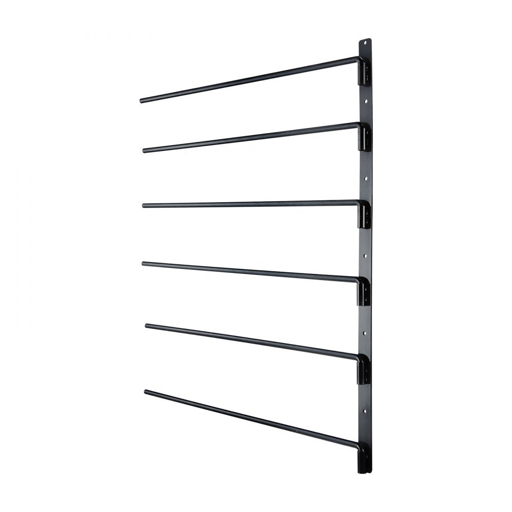 TI-060 - Durable Six-Tier Rotating Saddle Rack for Tack Organization