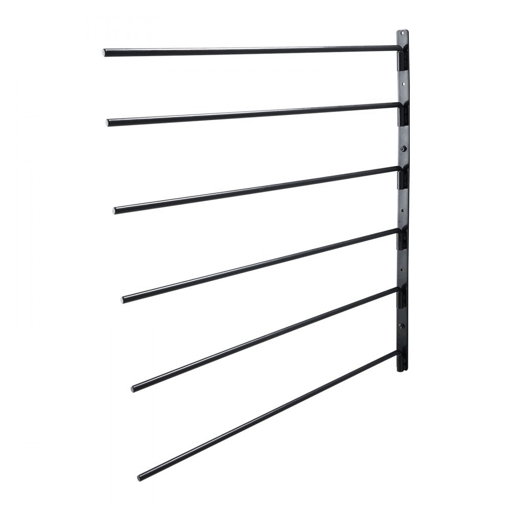 TI-060 - Durable Six-Tier Rotating Saddle Rack for Tack Organization