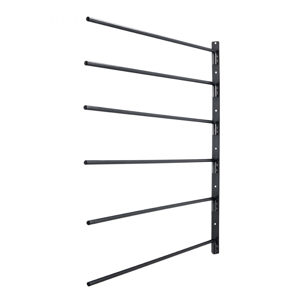 TI-060 - Durable Six-Tier Rotating Saddle Rack for Tack Organization