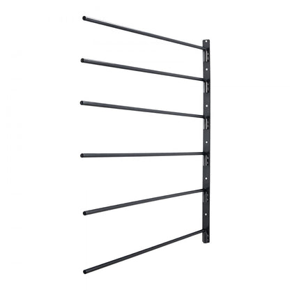 TI-060 - Durable Six-Tier Rotating Saddle Rack for Tack Organization
