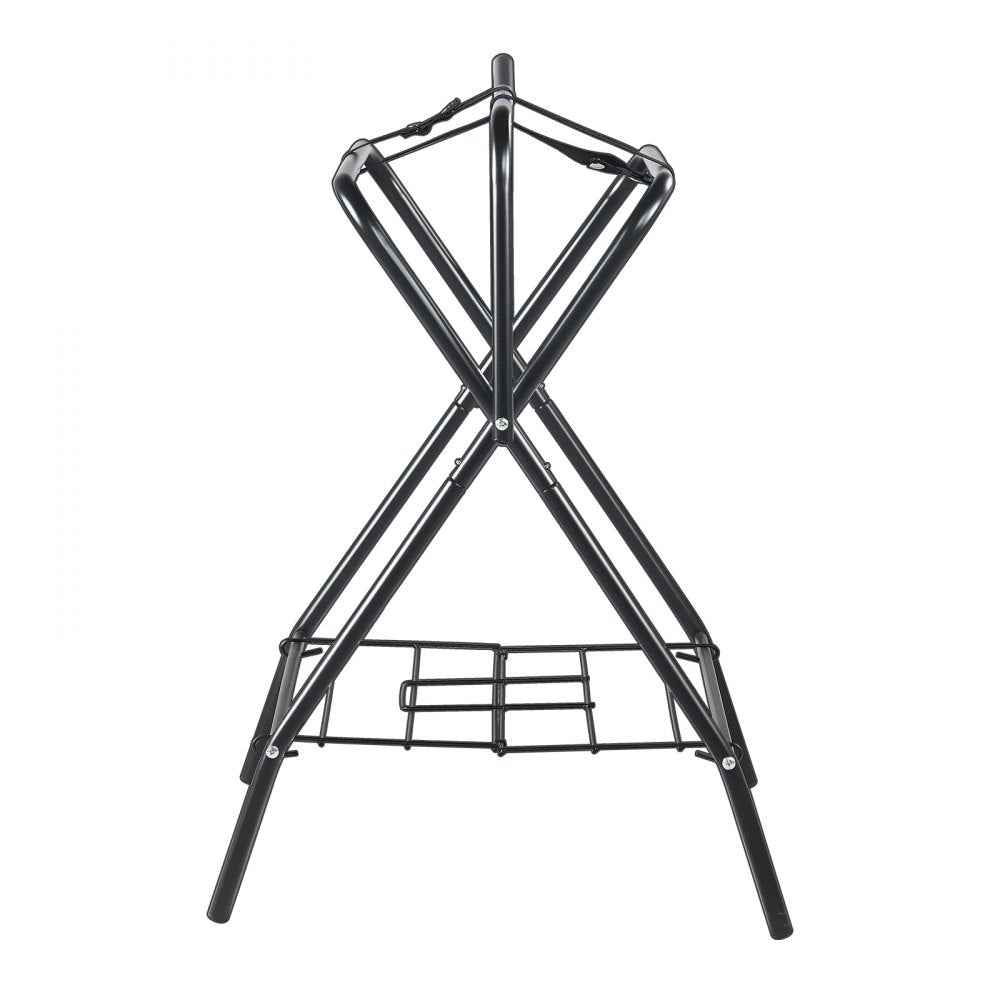 T28（2） - Heavy-Duty Folding Saddle Rack for English & Western Saddles