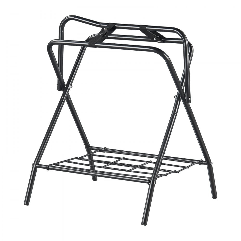 T28（2） - Heavy-Duty Folding Saddle Rack for English & Western Saddles