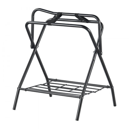 T28（2） - Heavy-Duty Folding Saddle Rack for English & Western Saddles