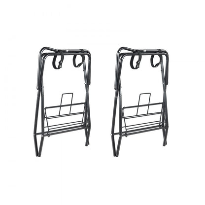 T28(2) - Durable Folding Steel Saddle Rack for English & Western Saddles