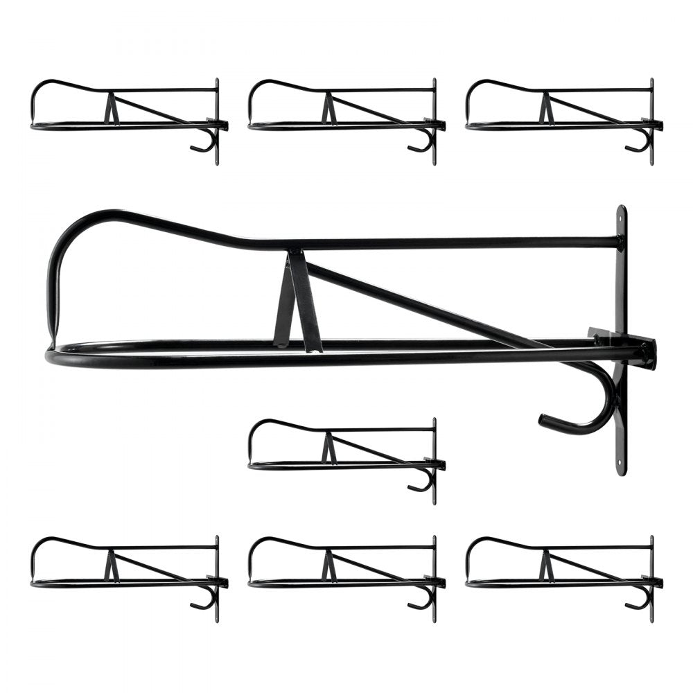 TI-061 - Durable Wall-Mounted Saddle Rack for English & Western Saddles