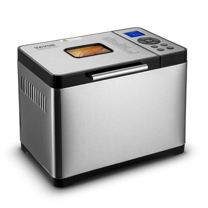 MBF-016 - 19-Mode Automatic Bread Maker with 15-Hour Timer, 3 Sizes