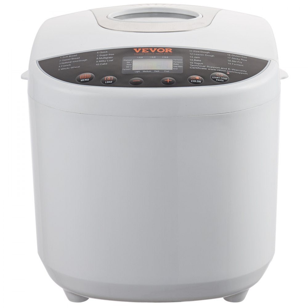 MBF-020 - Versatile 19-in-1 Ceramic Bread Maker for Custom Baked Goods