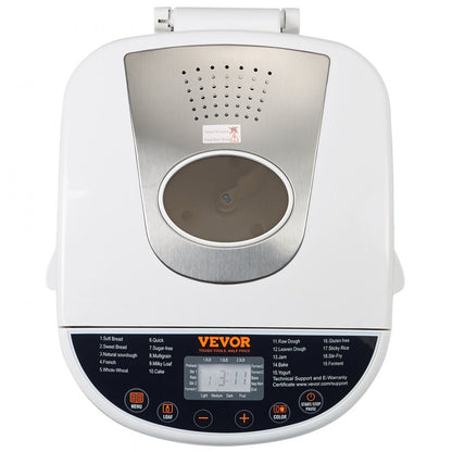 MBF-020 - Versatile 19-in-1 Ceramic Bread Maker for Custom Baked Goods