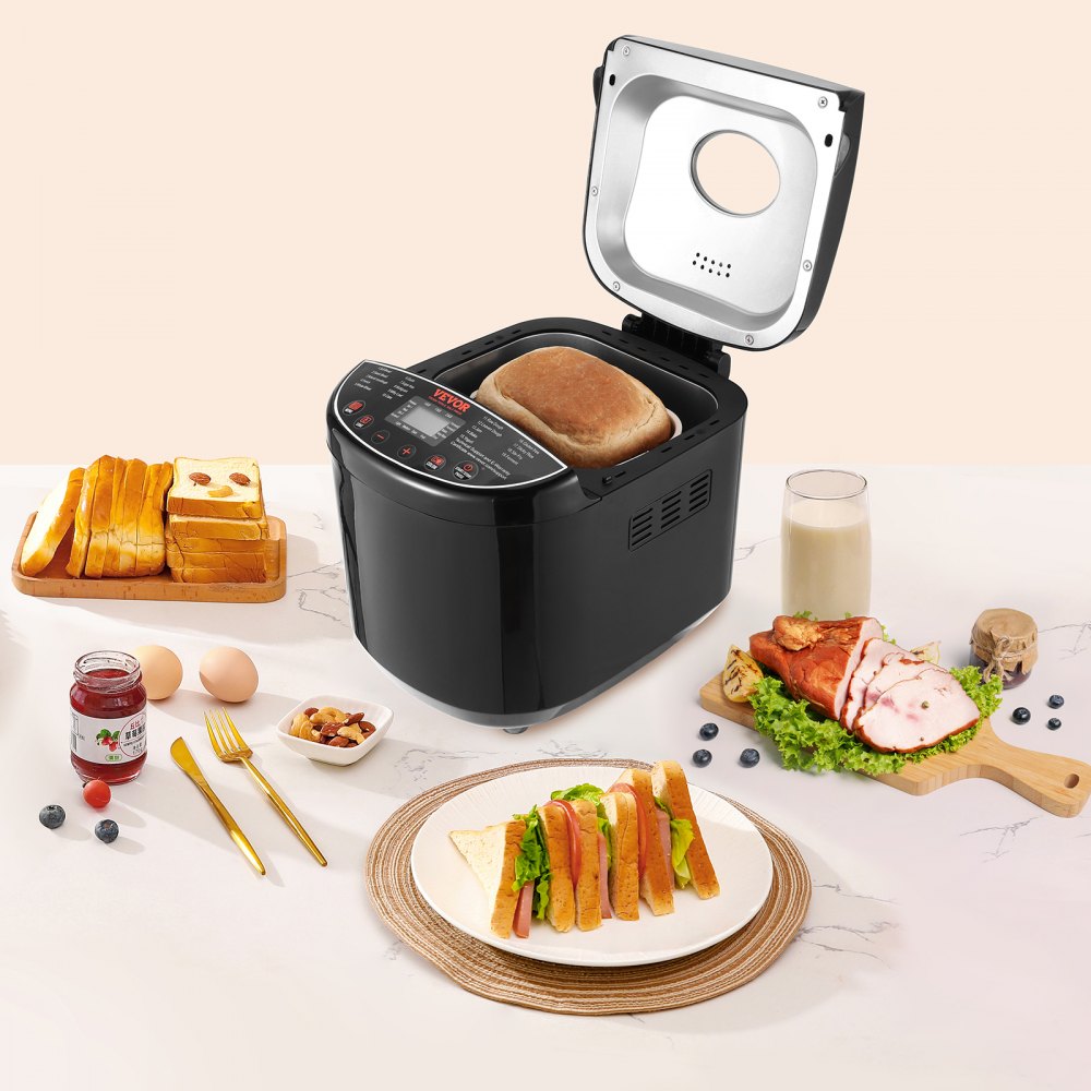 MBF-020 - 19-Options Automatic Bread Maker with 15-Hour Timer