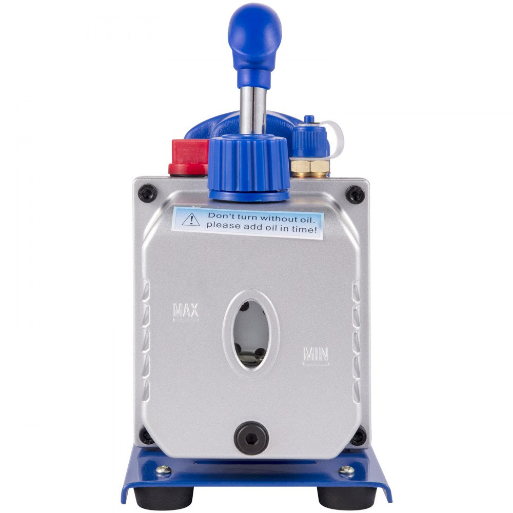 ZK44.8CFM - Durable 4.8 CFM VEVOR Vacuum Pump for HVAC & Refrigeration