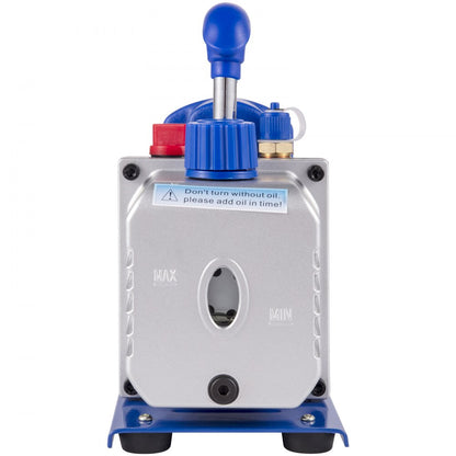 ZK44.8CFM - Durable 4.8 CFM VEVOR Vacuum Pump for HVAC & Refrigeration