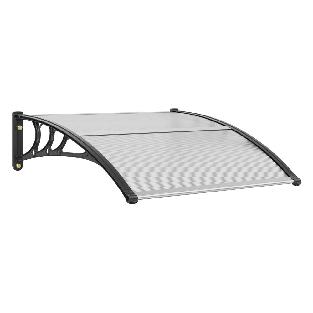 CZPC40X40T - 40" x 40" Polycarbonate Window Awning with UV Protection