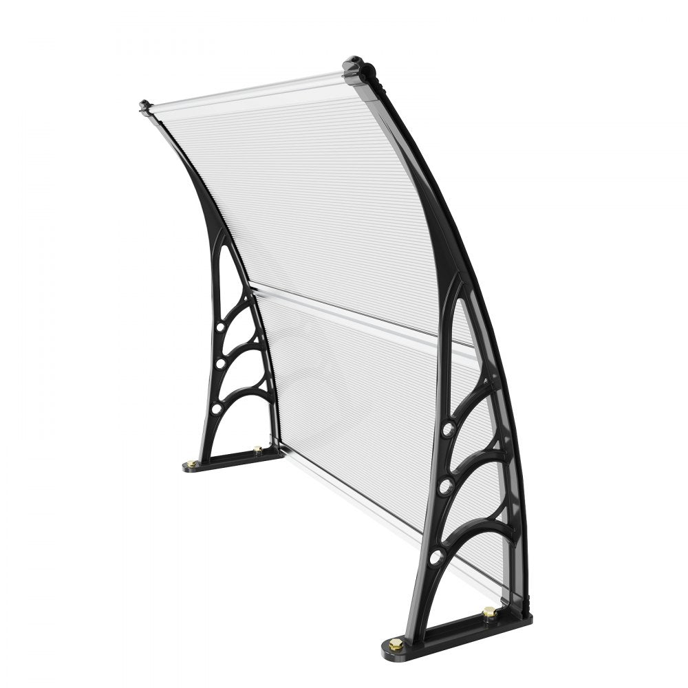CZPC40X40T - 40" x 40" Polycarbonate Window Awning with UV Protection