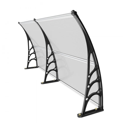 CZPC40X80T - Durable 40" x 80" UV-Resistant Window Door Awning Canopy