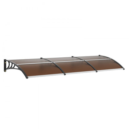 CZPC40X120B - 38" x 117" Durable Window Awning Canopy for Year-Round Protection