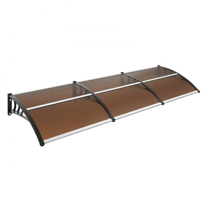CZPC40X120B - 38" x 117" Durable Window Awning Canopy for Year-Round Protection
