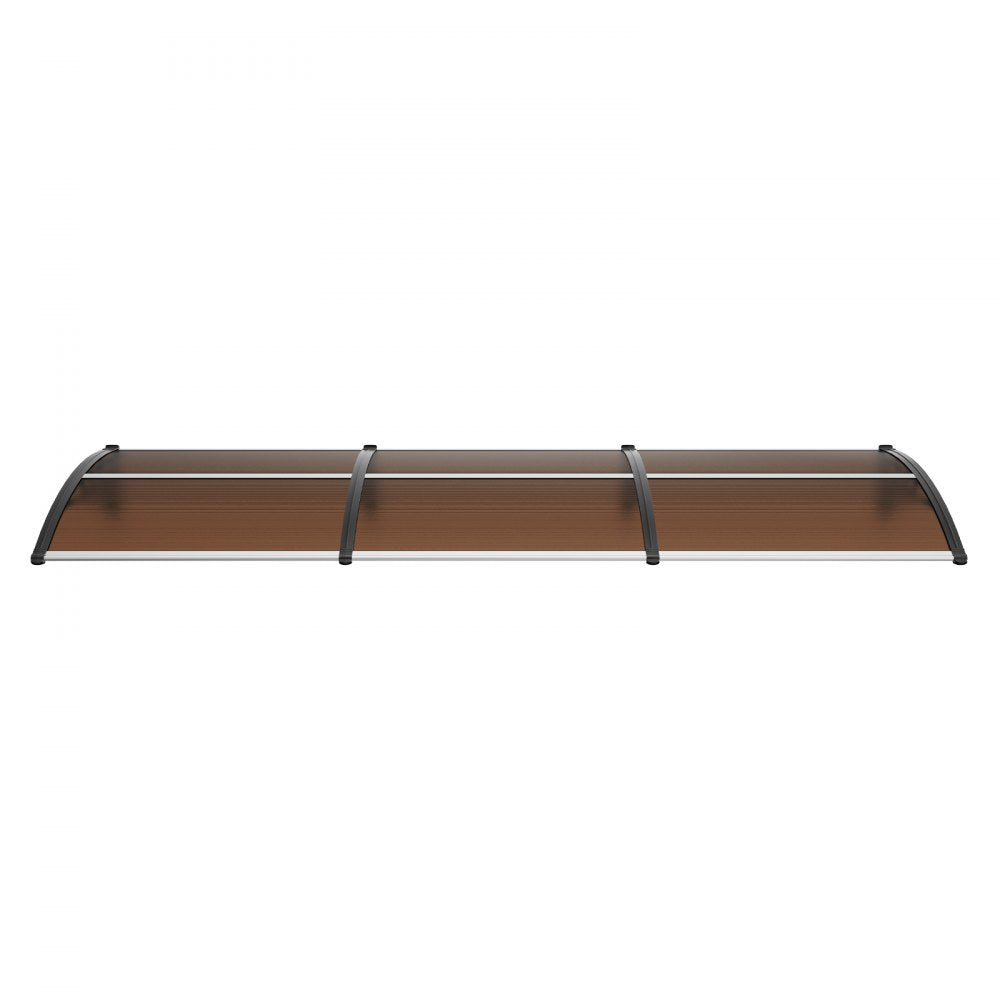 CZPC40X120B - 38" x 117" Durable Window Awning Canopy for Year-Round Protection