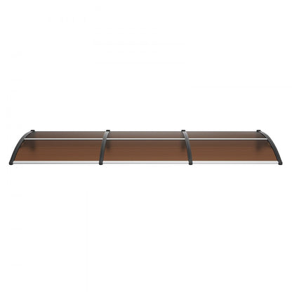 CZPC40X120B - 38" x 117" Durable Window Awning Canopy for Year-Round Protection