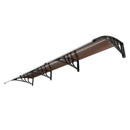 CZPC40X120B - 38" x 117" Durable Window Awning Canopy for Year-Round Protection
