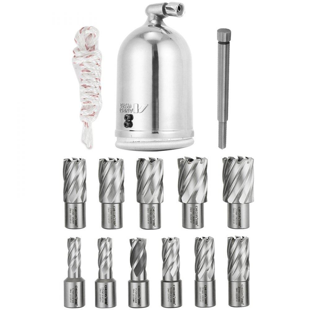 010246245322 - 1100W Magnetic Drill Press, 1.57" Boring, 5" Depth