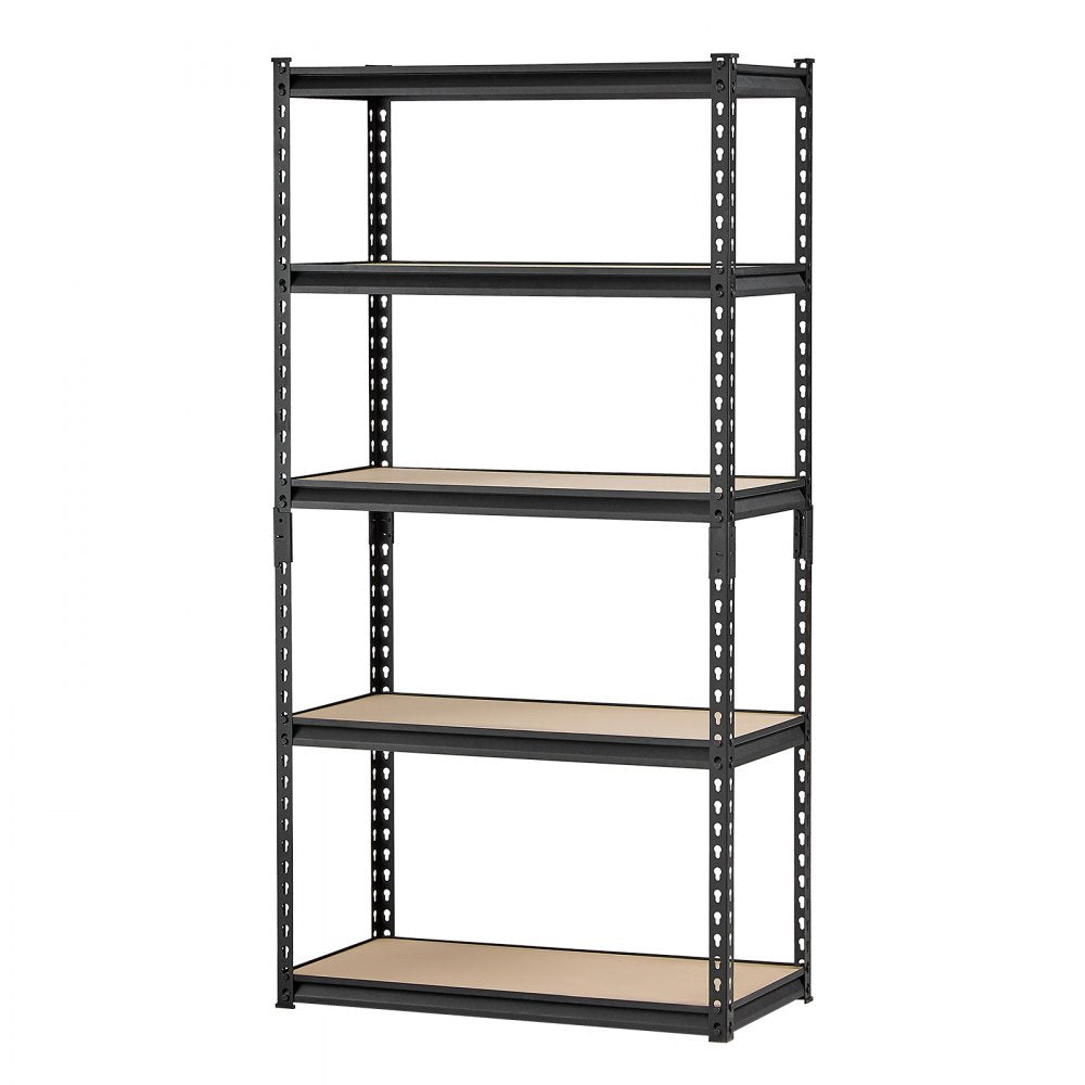 326G0P9FV0 - Heavy-Duty 5-Tier Shelving Unit, 2000 lbs Capacity 62.8" H