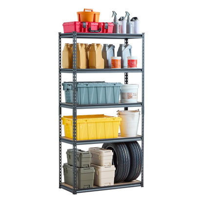 3676V4VPV0 - Heavy-Duty 5-Tier Storage Shelves, 2000 lbs Capacity