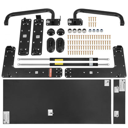 YFHTW241 - Space-Saving Murphy Bed Kit with Durable Gas Struts