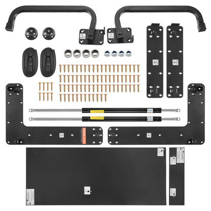 YFHVQN246 - DIY Vertical Murphy Bed Kit with Gas Lift for Compact Spaces