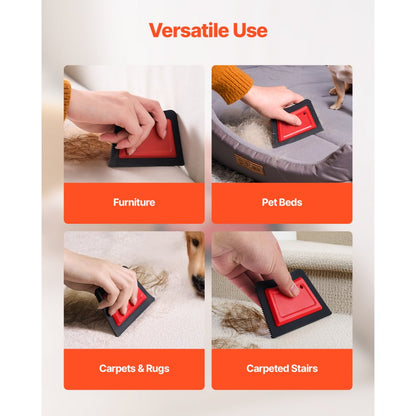 YY-C017 - Mini Pet Hair Remover for Sofas & Carpets, Reusable Cleanup Tool