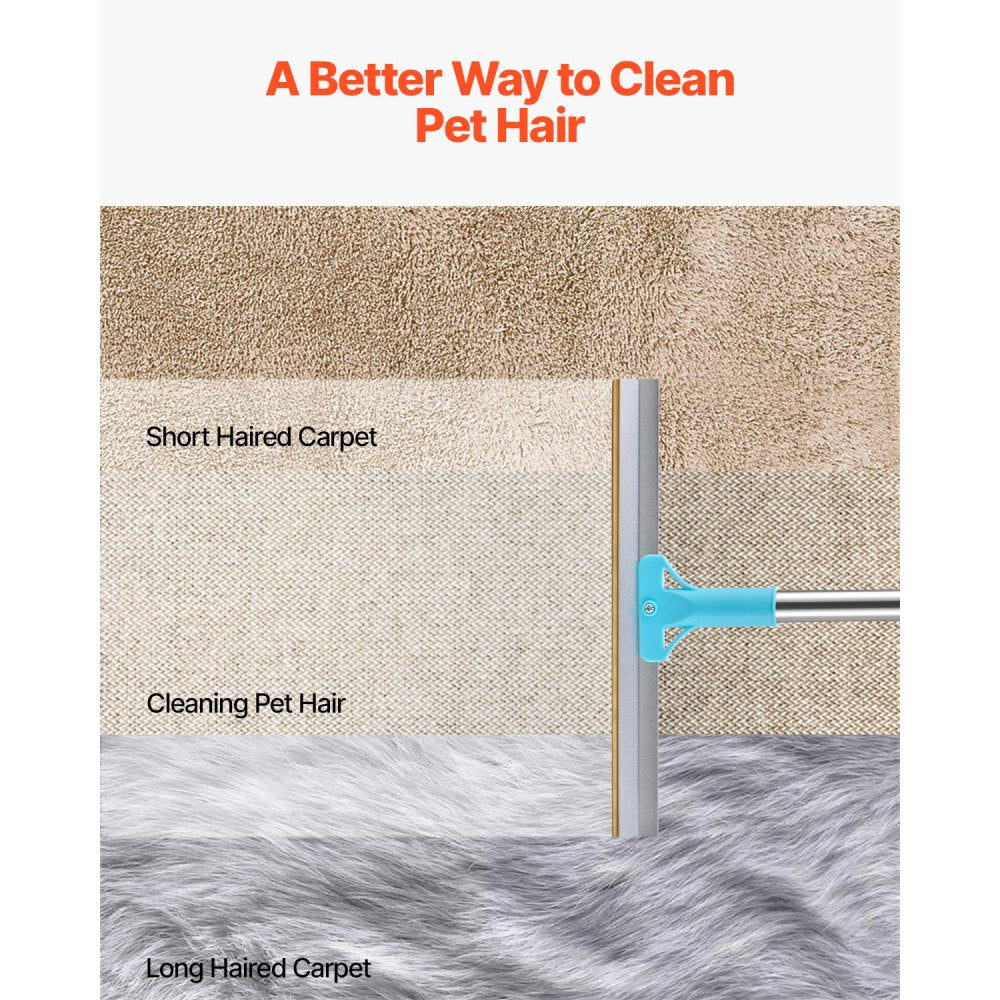 MDSP1021 - Adjustable Pet Hair Rake for Easy Carpet Cleaning