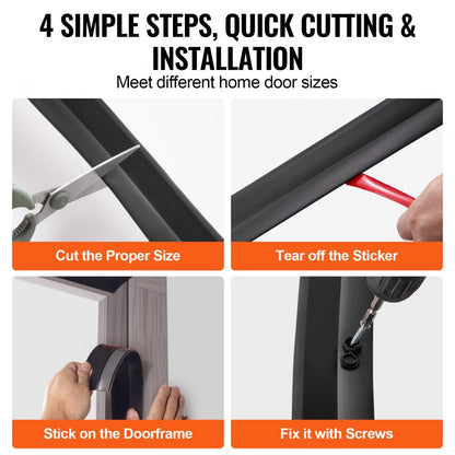 MH1400-20ft - High-Grade TPE Garage Door Seal, 20ft Length