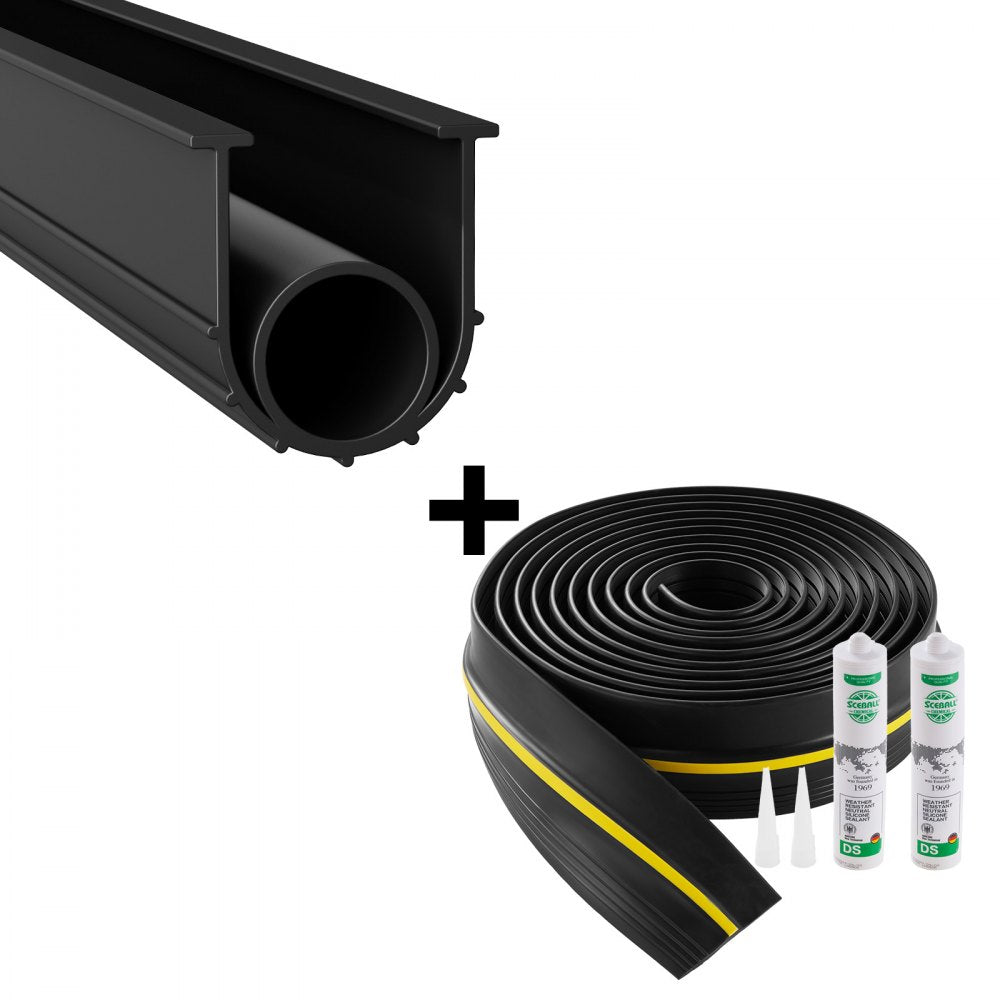DTMH1925-MXBTMH1591-20ft - Weather-Resistant PVC Garage Door Seal Kit, 20 ft