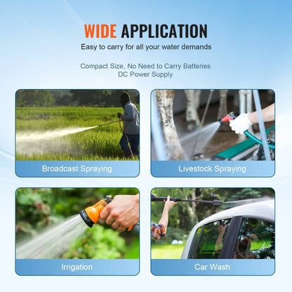 NMDP52-G55-70-12 - 12V 5.5 GPM Water Pump with 70 PSI Pressure