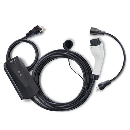 EV-B06-US003A - 28ft Portable EV Charger, 16A with Dual Voltage Flexibility
