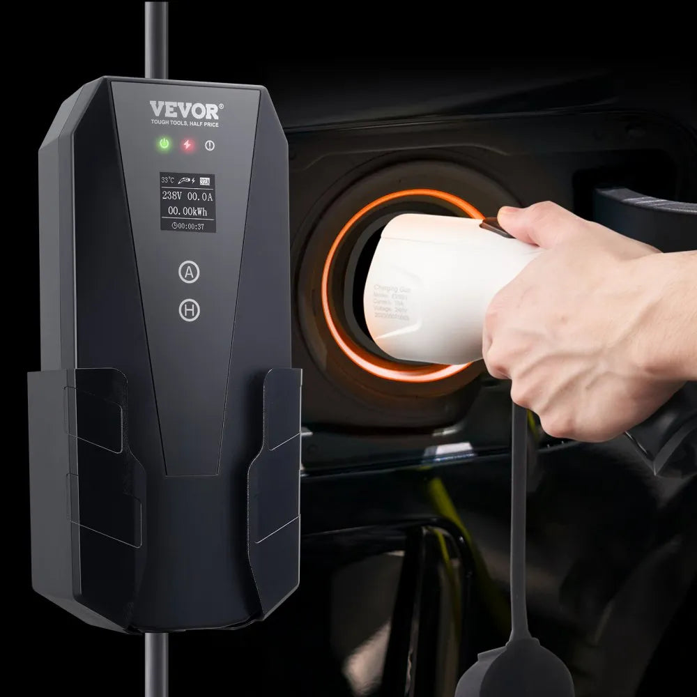 EV-B06-US007B - 32A Portable EV Charger with 28ft Cable