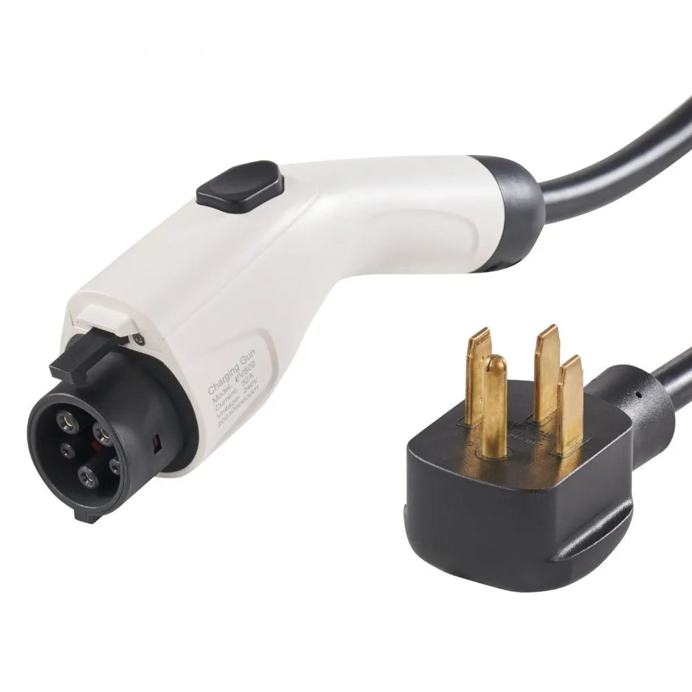 EV-B06-US007B - 32A Portable EV Charger with 28ft Cable