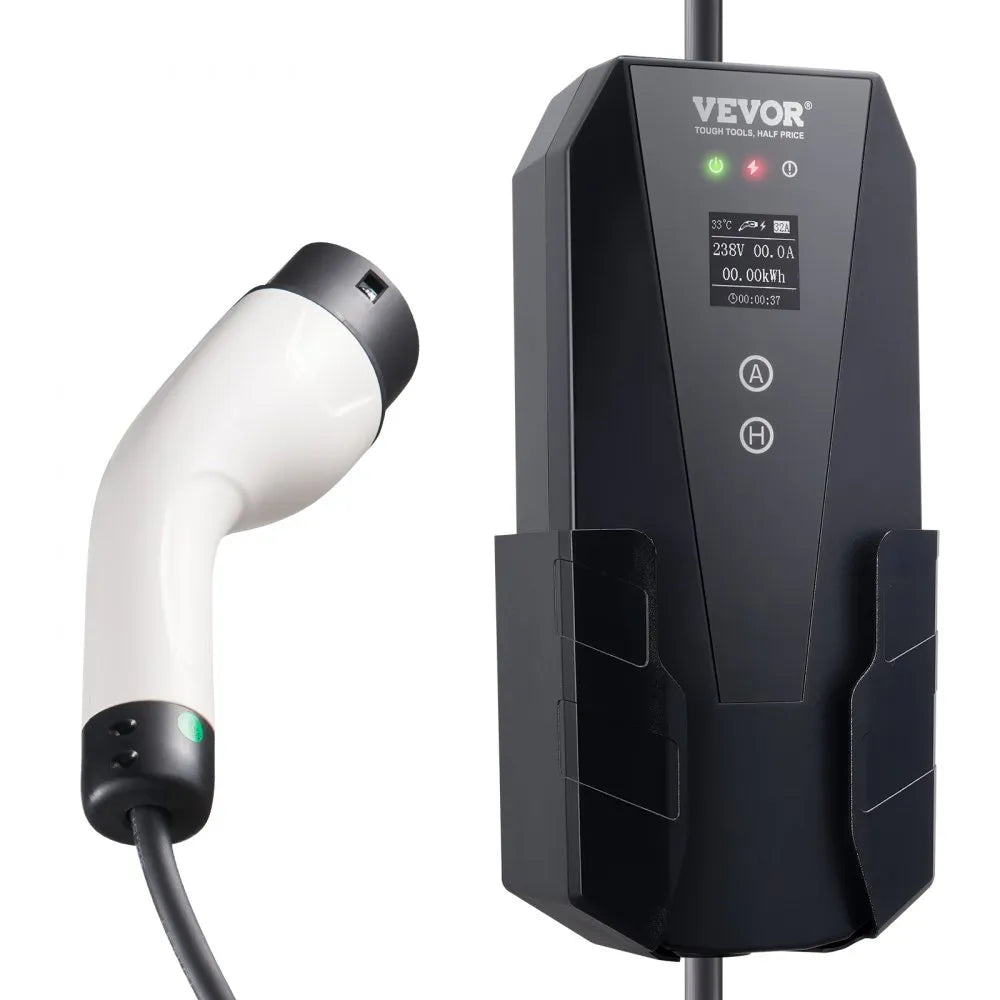 EV-B06-US007B - 32A Portable EV Charger with 28ft Cable