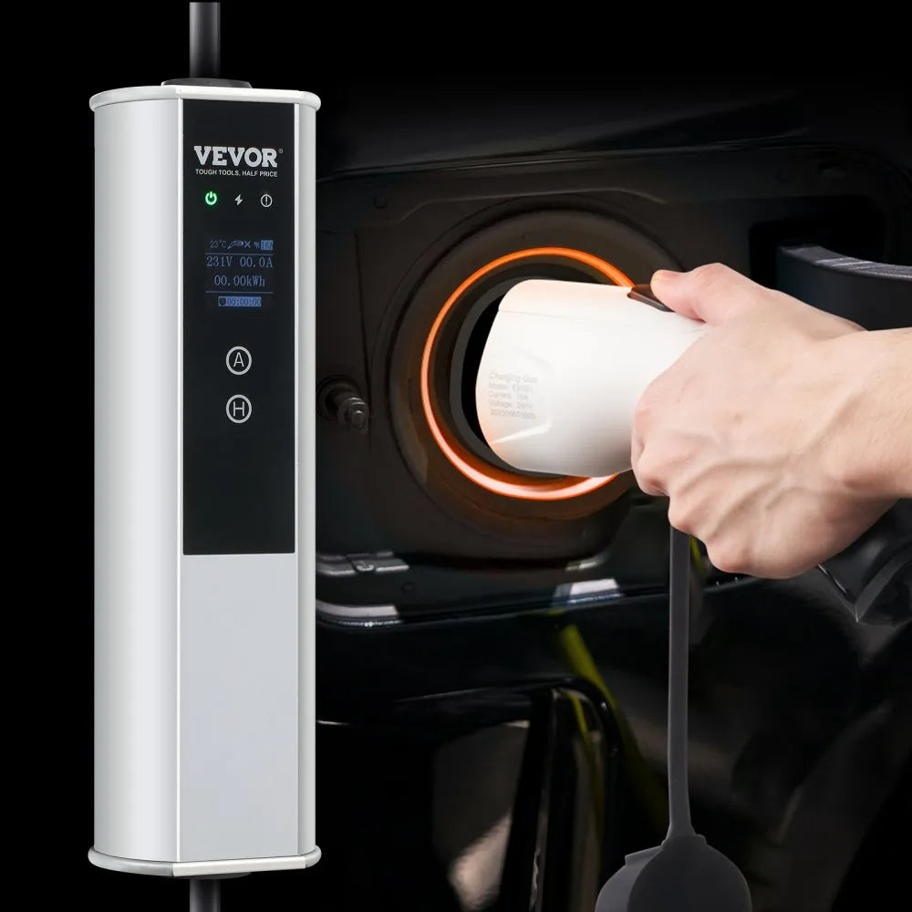 EV-B07-US009B - 40A Waterproof Portable EV Charger with Smart Control