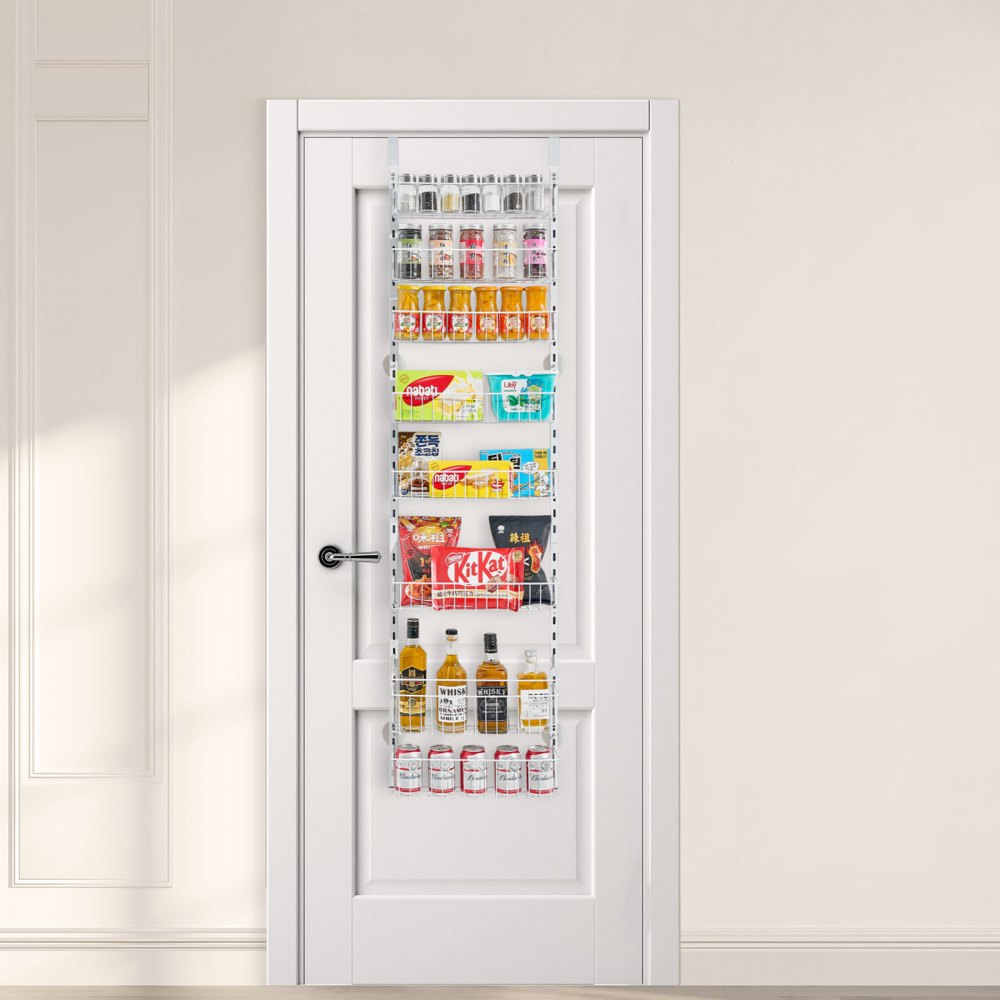 DPO-8A - 8-Basket Over the Door Storage Rack for Small Spaces